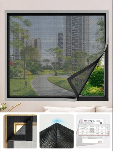 ZTION | Self-install No-drill High Visibility Insect Screen