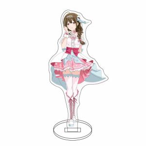 Bandai | 16CM THE IDOLMSTER SHINY COLORS Anime Hình - Mayuzumi Fuyuko Asakura Toru Izumi Ai Acrylic Đứng Dễ Thương Cosplay Đồ Trang Trí Quà Tặng