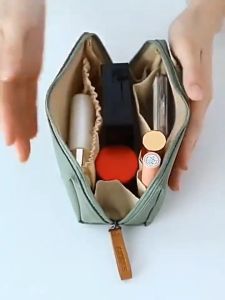 Makeup Bag Pouch Organizer Cosmetic Bag Make Up Pouch Bag Wash Pouch Travel Organizer