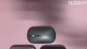 Wireless Mouse Slim 2.4G Computer Mice Portable Battery Cordless Mouse for iPad Laptop Desktop Mice With USB Receiver For Laptop
