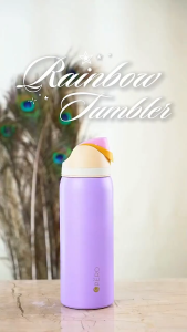 READY STOCK Pero Permos Rainbow Tumbler 946ML - Botol Minum Tahan Panas dan Dingin 946ML