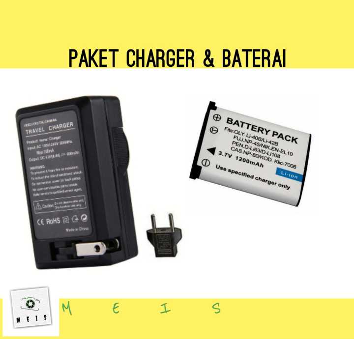 Camera Instax Mini 90 Neo Classic Battery Baterai Charger Instax Mini 90  Share SP-2 Fujifilm Neo Classic