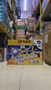 Mainan Anak SPACE DIY MARBEL RUN 110PCS Mainan Montessori Anak Puzzle Mainan Anak Perempuan - Mainan Anak Laki Laki