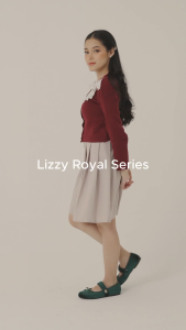 Dianable - Lizzy Royal Collection Flatshoes Wanita (Atlantic Bright - Teak - Forest Bright)