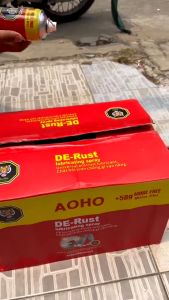 Dầu xịt chống rỉ và bôi trơn Chai Xịt  Chống Rỉ Sét DE-RUST 358g(498ml)