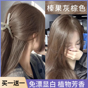 Natural Plant-Based Grey Brown Hair Dye for Women Home Use Hazelnut Shade Popular 2023 Hair Coloring Hair Care Beauty Product
