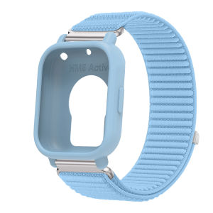 Case+Strap for Redmi Watch 5 Active/Lite Silicone Cover Nylon Band for Redmi Band 5 Lite/Active Sport Bracelet Screen Protector