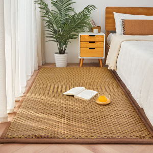 พื้นนอนกลางแจ้งแบบนอนสบาย ผ้าปูเตียงเนื้อหนา ผ้าไหมน้ำแข็ง นอนหลับสบายในห้องนอน พื้นนอนสบาย รองรับน้ำหนักได้ดี