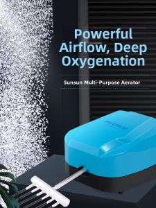 Sunsun | Silent Small Pond And Aquarium Oxygen Pump