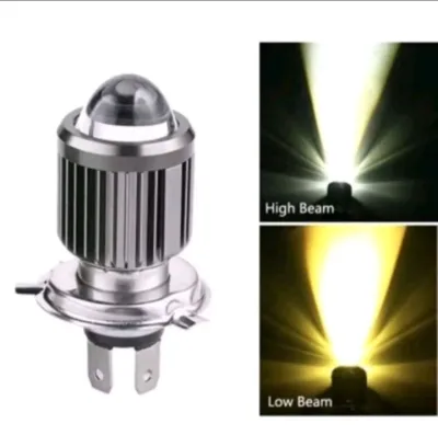 PROMO 2 PCS LAMPU DEPAN H4 LAMPU LED DEPAN UTAMA H4 LASER MOBIL FUZO TRUCK BUS DLL