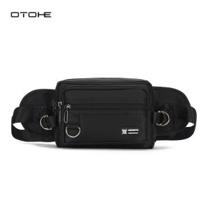 OTOHE Mens Chest Bag Waist Bag Waterproof Sports Bag Large Capacity Casual Bag Street Bag Messenger Bag Multifunctional Chest Bag Fitness Bag Travel Bag Business Bag For Men Women