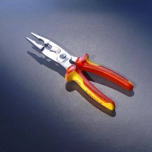 KNIPEX 13 86 200 Electrical Installation Pliers 1386200 1000V Insulated VDE Playar Juruelektrik Bertebat