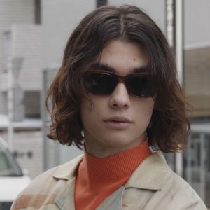 Sunnies Studios Dean (Rectangle Sunglasses Shades for Men and Women)