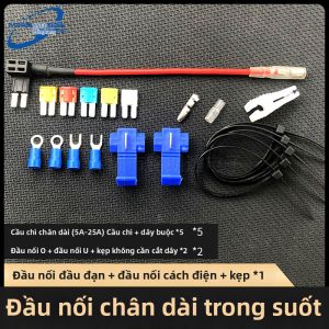 Hộp Fuse Xe Hơi Mini Long Foot Socket Extractor Wire Automobile No Damage Modification Car Electrical System Accessory