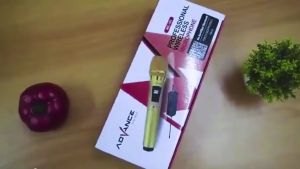 Advance Mic-103 Microphone Profesional Mic Wireless Gold Bisa di Charger mic karaoke suara jernih