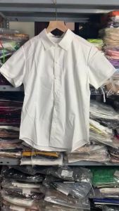 ÁO SƠ MI TRẮNG TAY CỘC CHẤT LIỆU CAO CẤP-XMTĐ