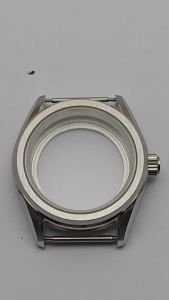 38mm 316L Stainless Steel Watch Case Sapphire Crystal Fit NH35 ETA 2824 Miyota 8215 Movement for DIY Watch Modification Parts