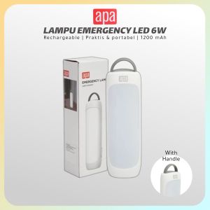 APA Lampu Emergency LED Lentera 6W Dengan Handle