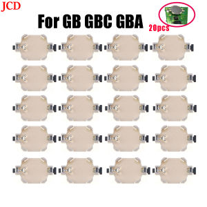 JCD 20pcs CR1616 Battery Holder For Gameboy Advance Color For GB GBC GBA Game Card