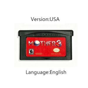 Bandai | GBA Mother Series Game Cartridge 32-Bit Video Game Console Card Mother 1 2 3 USA/EUR/Version Gray Shell for GBA NDS