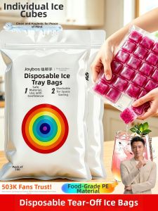 JOYBOS | Disposable Self-sealing Ice Tray Bags