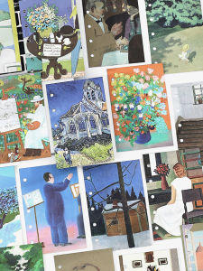 กระดาษขาวแบบเปลี่ยนได้ M5 รุ่น Big Artist แบบย้อนยุค สีสันสดใส 5 รู กระดาษเปลี่ยนได้แบบอเมริกัน สำหรับธุรกิจและวัสดุศึกษา