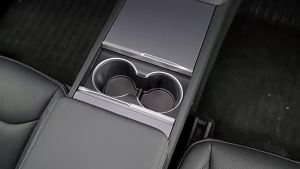 Tấm Lót Cốc Xe Tesla Model Y Juniper Ra Mắt Năm 2026 Miếng Lót Bảo Vệ Chai Lọ Phụ Kiện Nội Thất Cho Xe Điện