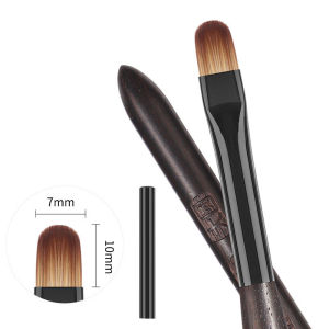 1/6 Cọ Vẽ Móng Acrylic Cán Gỗ Tròn Cọ Tạo Khối Gel Cọ Bột Dụng Cụ Làm Móng Bằng Nylon