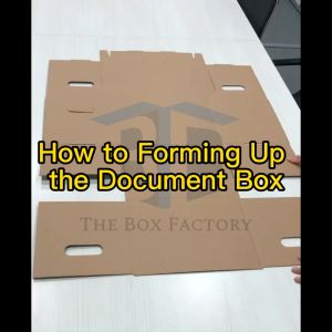 Hard Quality Document Box Storage Box