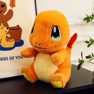Dinosaur Doll Cute Orange Stuffed Toy Charmander Ragdoll Children Doll Super Cute Pocket Boy Gift