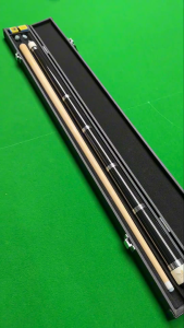 1/2 Cue Stick 13MM Tip Maple Shaft Stainless Steel Joint Pool Stick Professional Silver Rings Anti-Slip Grip Billiard Cue Stick Tako ng Bilyaran Perfect Gift【Manila】