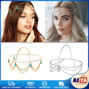 New Product Multi-layer Forehead Chain Water Droplet Eyebrow Center Water Rhinestone Forehead Accessories European Chain