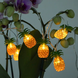 Solar Pineapple Lighting Chain House Courtyard B & B Landscape Decorative Lights Camping Night Market Atmosphere Layout Outdoor Colored Lights