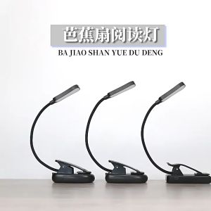 Lampu Baca Mini Fleksibel LED Clip Reading Lamp 3 Color - B517-UM SIBRILLE Hitam