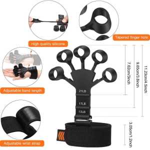 Finger trainer Alat Terapi Latihan Jari kekuatan otot tangan Finger grip Guitar Training