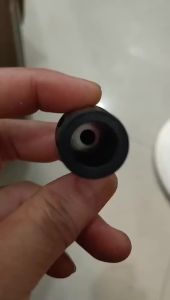Fits Most Standard Hiking Trekking Pole Black Rubber Tip Protectors Hiking Pole Replacement Tips for Trekking Poles