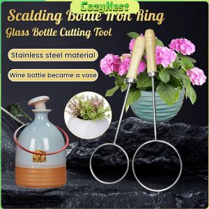 C.N. 6.5/8.5cm Scalding Bottle Iron Ring Glass Bottle Cutting Tool DIY Vase
