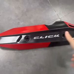 Honda Click 125i 150i V2/V3 Heat Guard New Click Muffler Cover Exhaust Pipe Insulation Protector GAME CHANGER Color