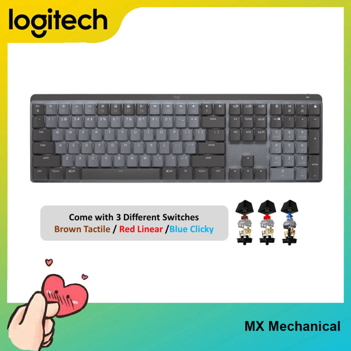 [Ready to Ship] Original Logitech MX Mechanical Mini Wireless ...