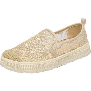 Agsdon | Easy-on Lace-up Flat Womens Shoes