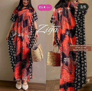 AZZURA DRESS ARMANIY SILK BROWN IMPORT PREMIUM ELEGAN
