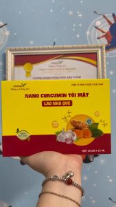 Nano Curcumin tỏi mật Lão nhà quê hỗ trợ viêm loét dạ dày đau bao tử đầy hơi (Bao Tử Vương bản mới)