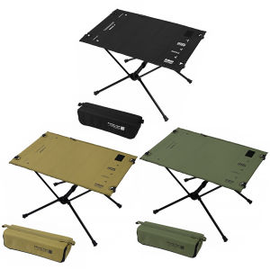 Welcomehome Outdoor Folding Table Large Capacity Foldable Camping Table Wear Resist Portable Camping Table for Travel Patio Cooking