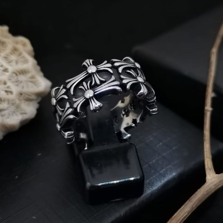 Mens Stainless Steel Chrome hearts Heart