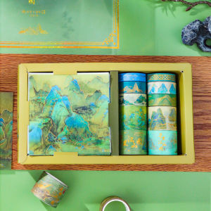 Bộ Băng Keo Dán Vàng Kí Túc Xá Nghìn Dặm Bìa Giấy Trang Trí Ngày Lễ DIY Kí Túc Xá Cho Học Sinh Tiểu Học Quà Tặng Sinh Nhật