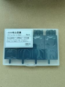 4Pcs I3200 Ink Damper with Red Pressure Regulating Valve PC Shell Clear Ink Dumper for Epson 3200 4720 DTF UV Printer