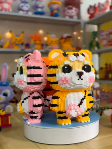 30cm Tiger Cat Brick Building Block [Connection Block]
