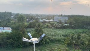 Loa Phóng 4 Hướng Gọi Yến - Chất Liệu Inok 304 - Củ Loa HP 6000 - Dùng Làm Loa Phóng Gọi Chim Yến - Thiết Bị Nuôi Yến Hòa Phát