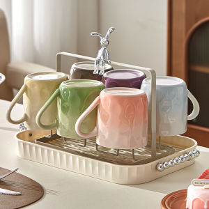 Heat Resistant Aesthetic Cream Style Tea Cup