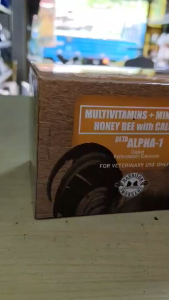 Alpha-1 Multivitamins Minerals Honey Bee with Calcium Capsules